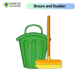 Broom and Dustbin