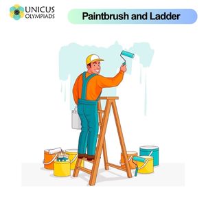 Paintbrush and Ladder