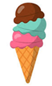 a ice cream