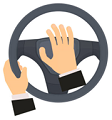 Honking the car horn frequently.