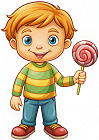 eating a candy