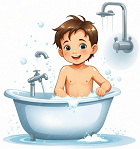 take bath