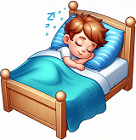 Sleep all day long