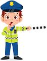 Traffic policeman