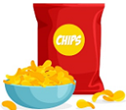 a bag of chips
