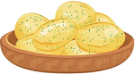 Boiled potatoes