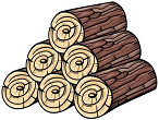 Wood - Used for furniture