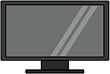 A TV screen