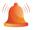 A ringing bell – because it produces sound through movement